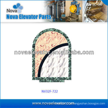 Elevadores Componentes / Peças, Elevador Panorâmico em Aço Inoxidável PVC Piso